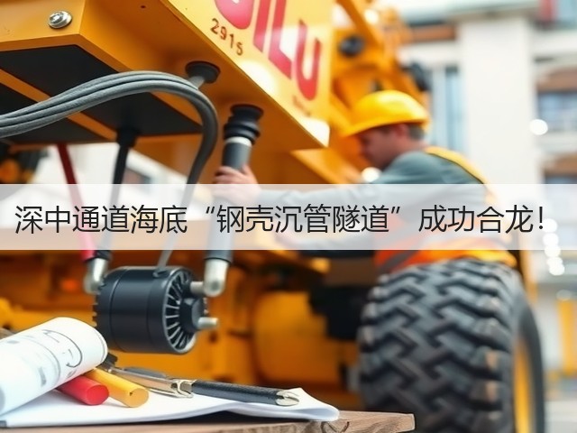 深中通道海底“钢壳沉管隧道”成功合龙!(图3) 深中通道海底“钢壳沉管隧道”成功合龙!(图3)