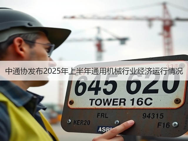 中通协发布2025年上半年通用机械行业经济运行情况(图3) 中通协发布2025年上半年通用机械行业经济运行情况(图3)