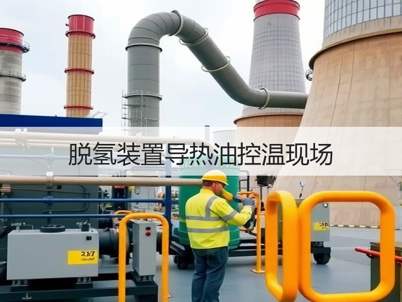 脱氢装置导热油控温现场