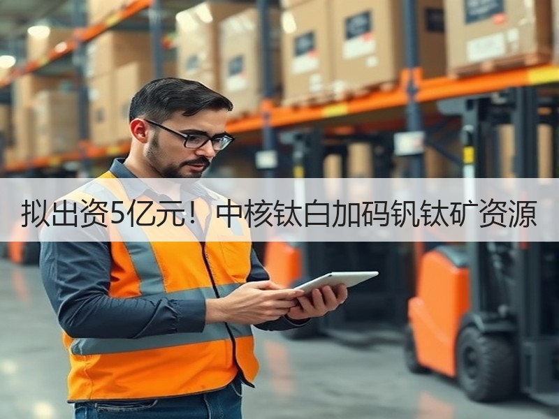 拟出资5亿元！中核钛白加码钒钛矿资源