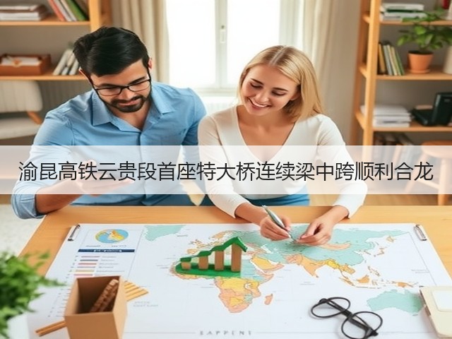 渝昆高铁云贵段首座特大桥连续梁中跨顺利合龙(图3)