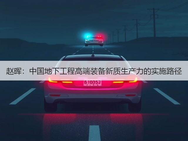 赵晖:中国地下工程高端装备新质生产力的实施路径(图1) 赵晖:中国地下工程高端装备新质生产力的实施路径(图1)