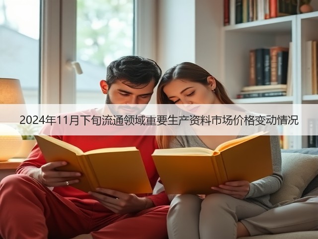2024年11月下旬流通领域重要生产资料市场价格变动情况(图3) 2024年11月下旬流通领域重要生产资料市场价格变动情况(图3)