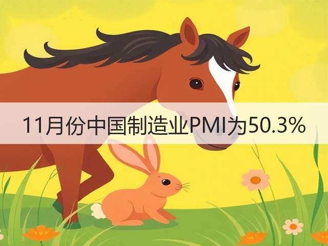 11月份中国制造业PMI为50.3%(图1)