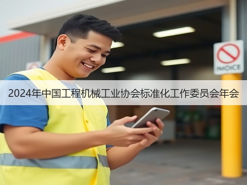 2024年中国工程机械工业协会标准化工作委员会年会 2024年中国工程机械工业协会标准化工作委员会年会