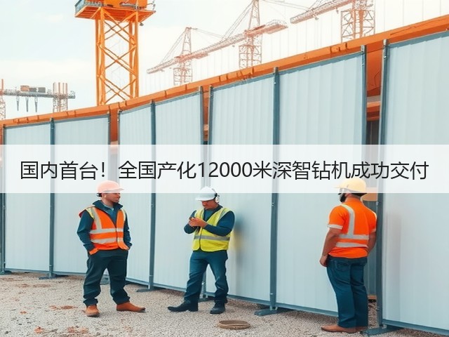 国内首台！全国产化12000米深智钻机成功交付(图3)