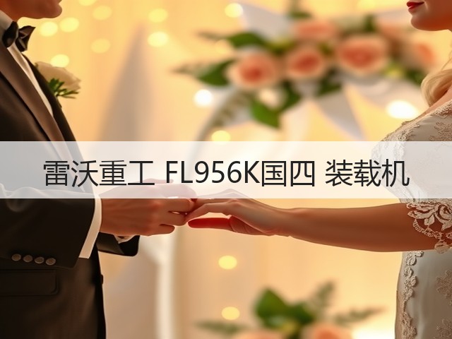 雷沃重工 FL956K国四 装载机(图1) 雷沃重工 FL956K国四 装载机(图1)