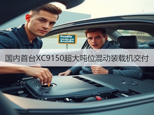国内首台XC9150超大吨位混动装载机交付(图1) 国内首台XC9150超大吨位混动装载机交付(图1)