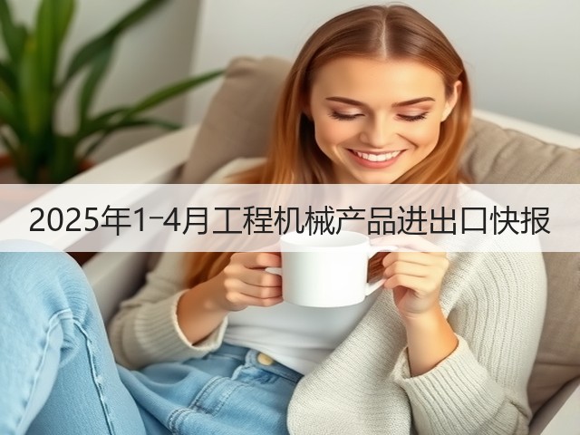 2025年1―4月工程机械产品进出口快报(图1) 2025年1―4月工程机械产品进出口快报(图1)