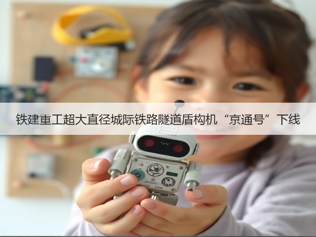 铁建重工超大直径城际铁路隧道盾构机“京通号”下线(图2) 铁建重工超大直径城际铁路隧道盾构机“京通号”下线(图2)