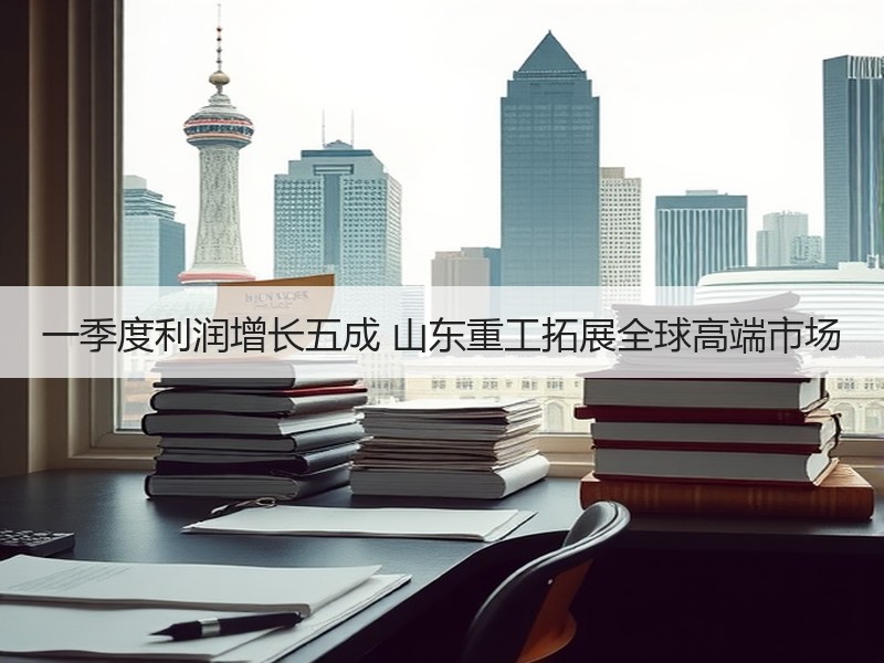 一季度利润增长五成 山东重工拓展全球高端市场 一季度利润增长五成 山东重工拓展全球高端市场