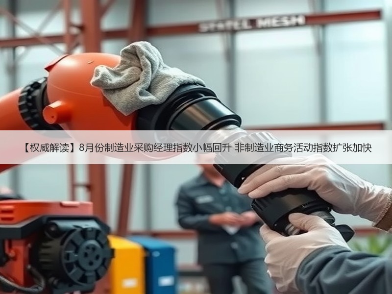 【权威解读】8月份制造业采购经理指数小幅回升 非制造业商务活动指数扩张加快 【权威解读】8月份制造业采购经理指数小幅回升 非制造业商务活动指数扩张加快