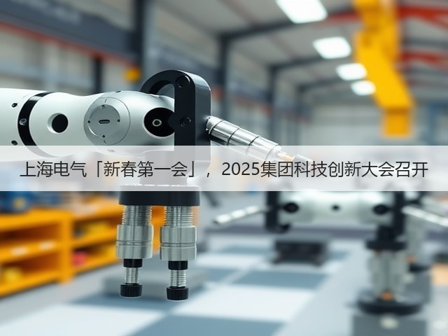 上海电气「新春第一会」,2025集团科技创新大会召开(图1) 上海电气「新春第一会」,2025集团科技创新大会召开(图1)