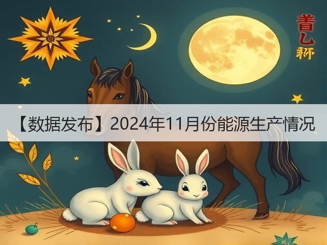 【数据发布】2024年11月份能源生产情况(图2) 【数据发布】2024年11月份能源生产情况(图2)
