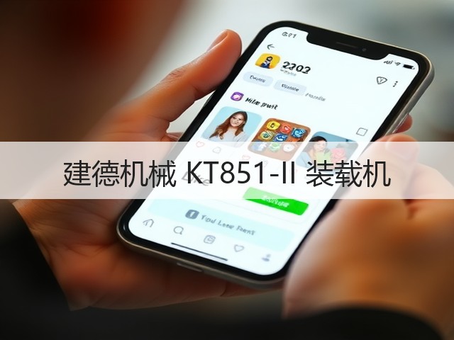 建德机械 KT851-II 装载机(图1) 建德机械 KT851-II 装载机(图1)