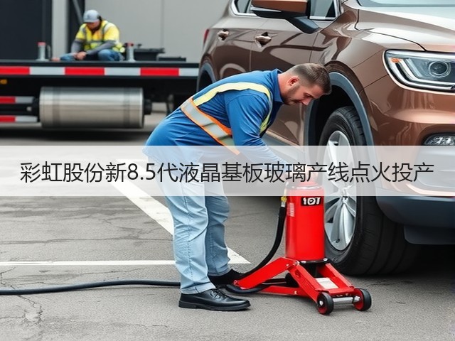 彩虹股份新8.5代液晶基板玻璃产线点火投产(图1) 彩虹股份新8.5代液晶基板玻璃产线点火投产(图1)