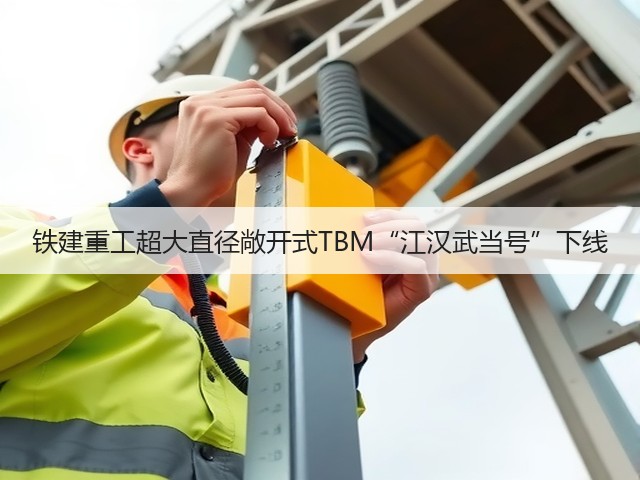 铁建重工超大直径敞开式TBM“江汉武当号”下线(图3) 铁建重工超大直径敞开式TBM“江汉武当号”下线(图3)