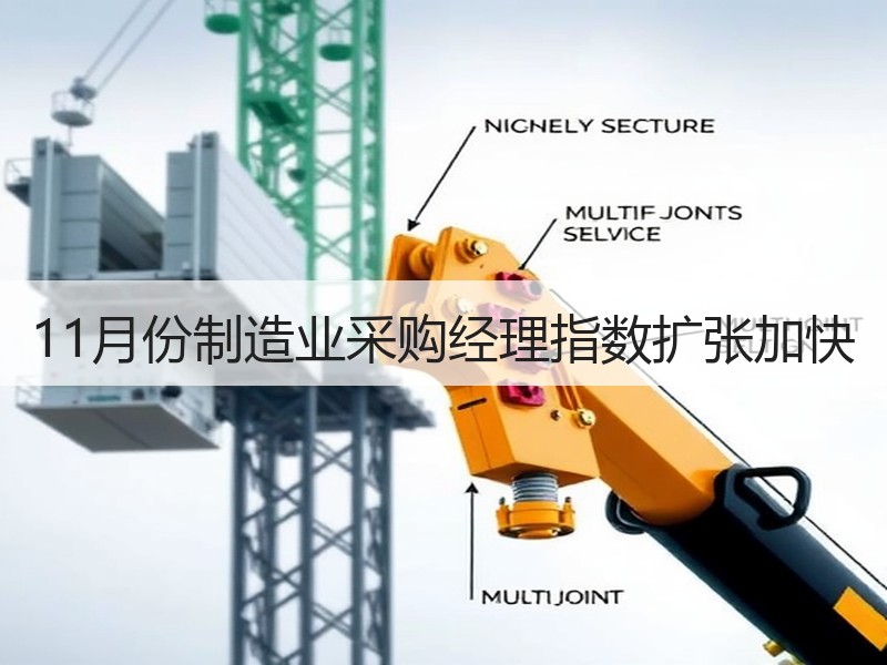 11月份制造业采购经理指数扩张加快 11月份制造业采购经理指数扩张加快