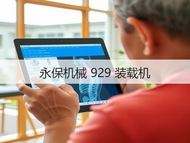 永保机械 929 装载机(图3) 永保机械 929 装载机(图3)