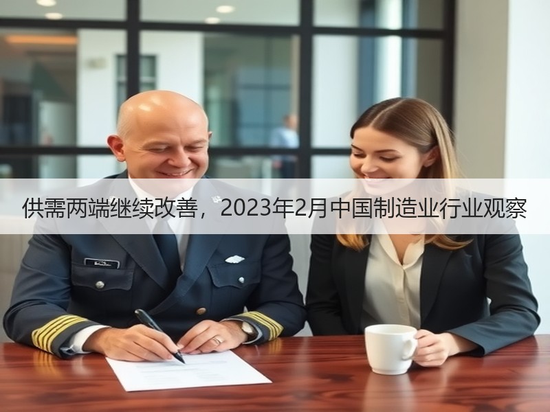 供需两端继续改善,2023年2月中国制造业行业观察 供需两端继续改善,2023年2月中国制造业行业观察