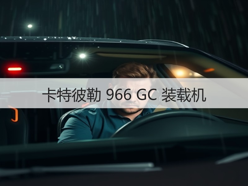 卡特彼勒 966 GC 装载机 卡特彼勒 966 GC 装载机