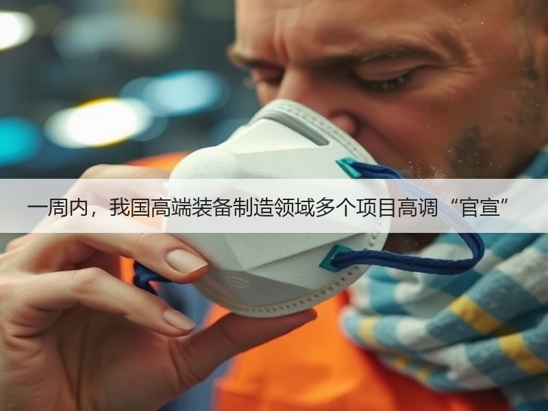 一周内，我国高端装备制造领域多个项目高调“官宣”