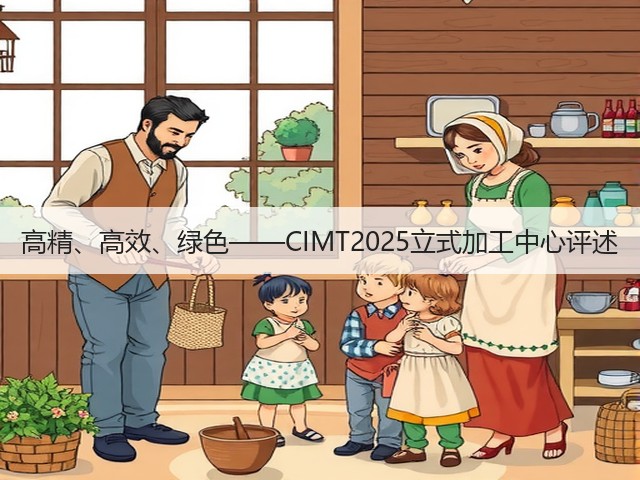 高精、高效、绿色——CIMT2025立式加工中心评述(图3)