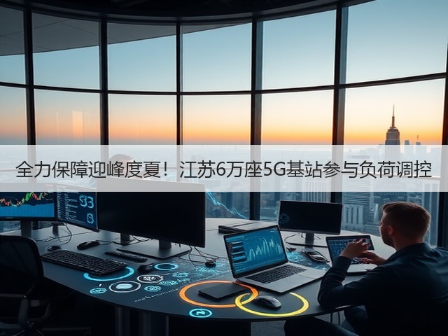 全力保障迎峰度夏!江苏6万座5G基站参与负荷调控(图2) 全力保障迎峰度夏!江苏6万座5G基站参与负荷调控(图2)