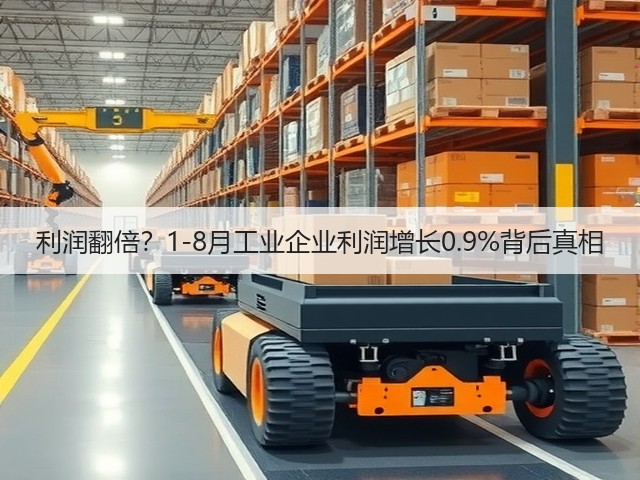 利润翻倍?1-8月工业企业利润增长0.9%背后真相(图3) 利润翻倍?1-8月工业企业利润增长0.9%背后真相(图3)