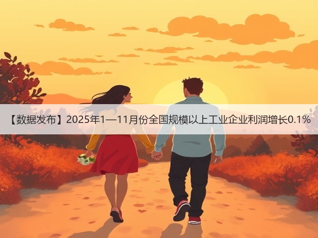 【数据发布】2025年1—11月份全国规模以上工业企业利润增长0.1%(图2) 【数据发布】2025年1—11月份全国规模以上工业企业利润增长0.1%(图2)