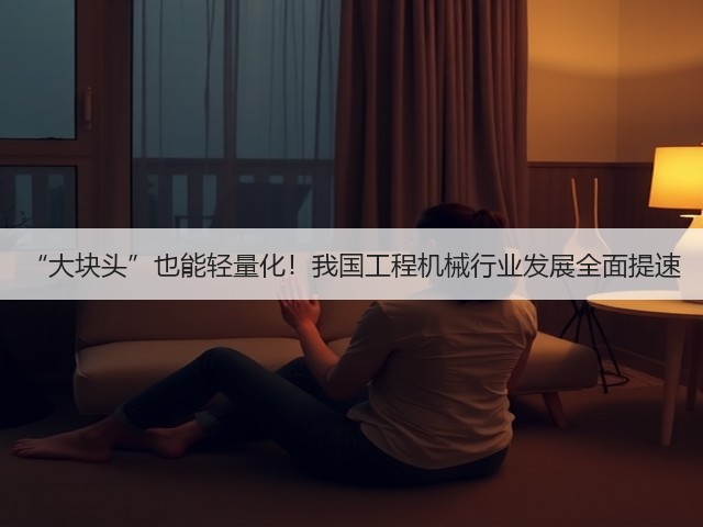 “大块头”也能轻量化!我国工程机械行业发展全面提速(图3) “大块头”也能轻量化!我国工程机械行业发展全面提速(图3)