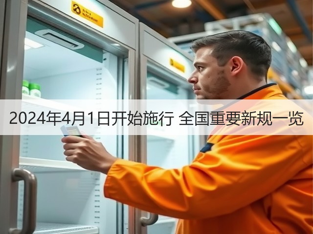 2024年4月1日开始施行 全国重要新规一览(图3) 2024年4月1日开始施行 全国重要新规一览(图3)