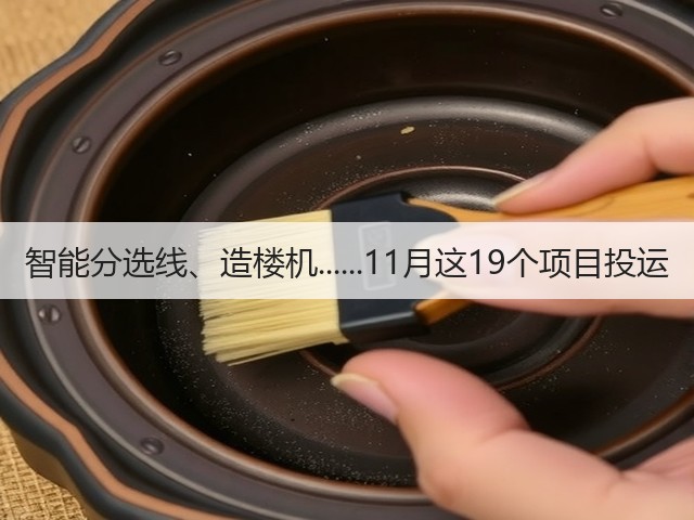 智能分选线、造楼机......11月这19个项目投运(图2) 智能分选线、造楼机......11月这19个项目投运(图2)
