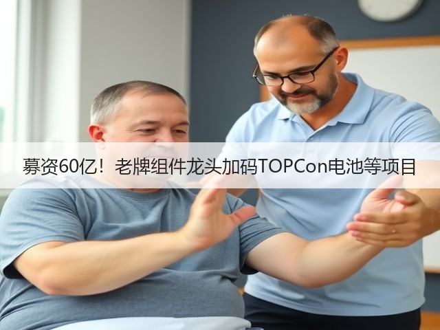 募资60亿！老牌组件龙头加码TOPCon电池等项目(图1)