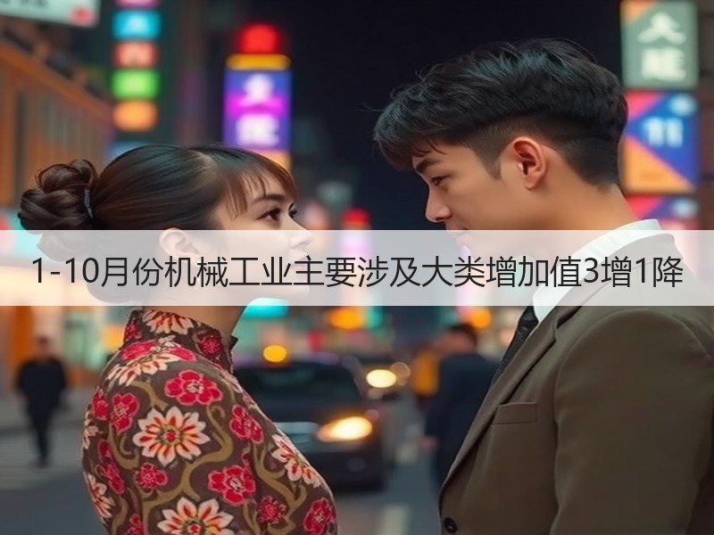 1-10月份机械工业主要涉及大类增加值3增1降 1-10月份机械工业主要涉及大类增加值3增1降