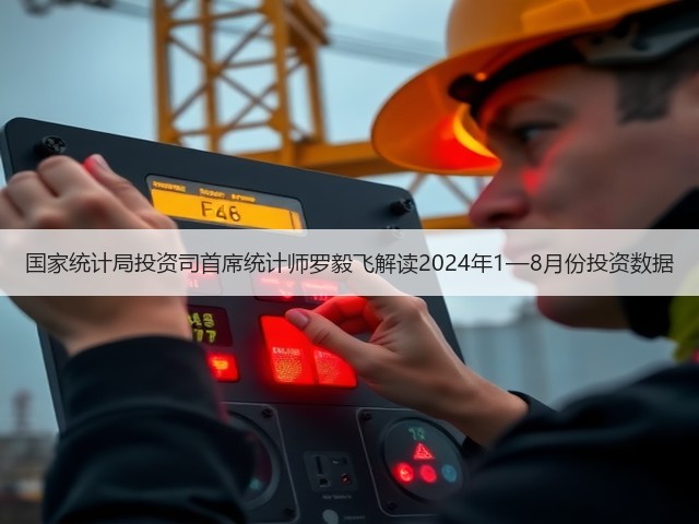 国家统计局投资司首席统计师罗毅飞解读2024年1—8月份投资数据(图3) 国家统计局投资司首席统计师罗毅飞解读2024年1—8月份投资数据(图3)