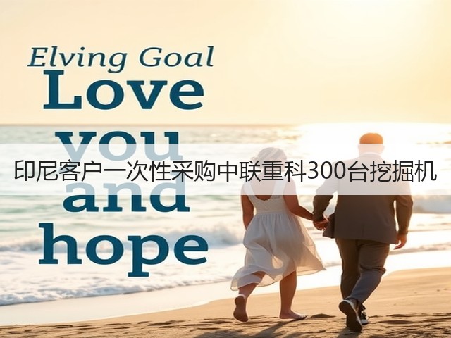 印尼客户一次性采购中联重科300台挖掘机(图3)