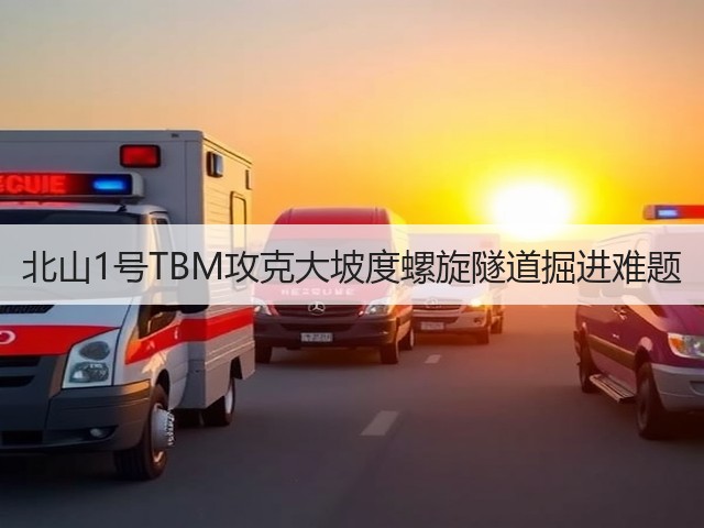 北山1号TBM攻克大坡度螺旋隧道掘进难题(图2) 北山1号TBM攻克大坡度螺旋隧道掘进难题(图2)