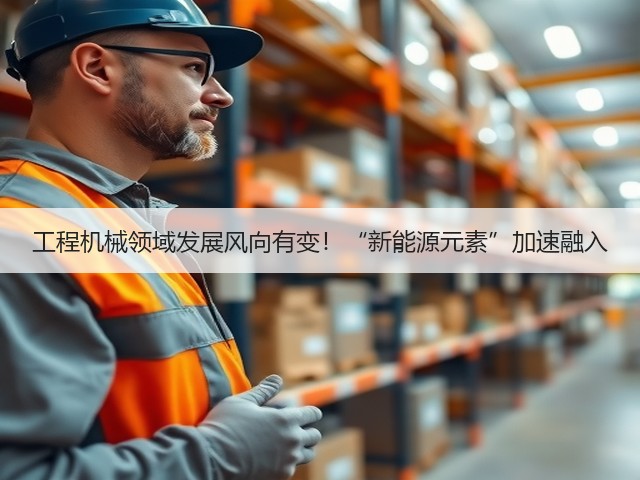 工程机械领域发展风向有变！“新能源元素”加速融入(图2)