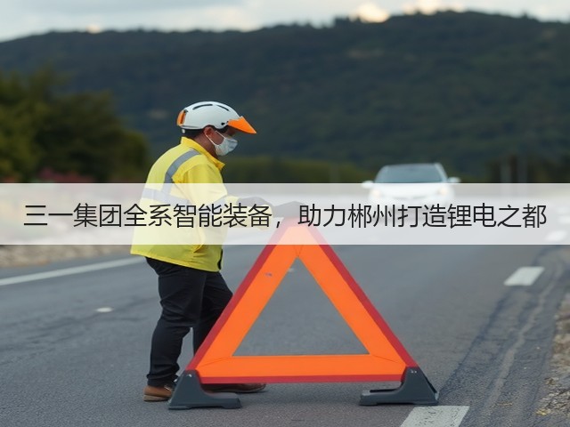 三一集团全系智能装备，助力郴州打造锂电之都(图1)