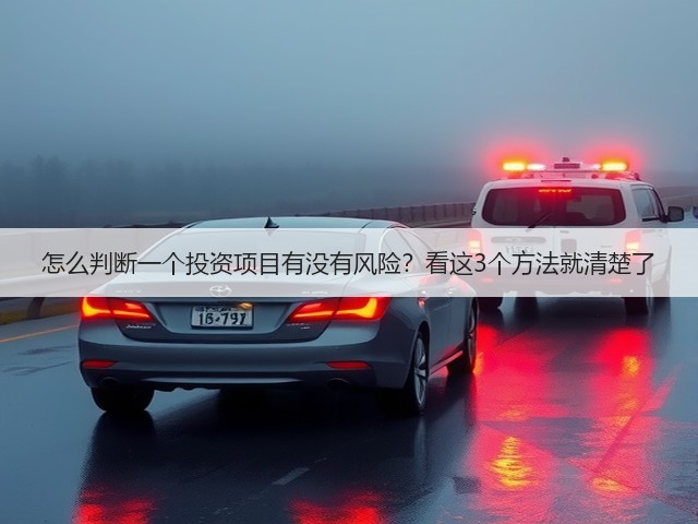 怎么判断一个投资项目有没有风险?看这3个方法就清楚了(图1) 怎么判断一个投资项目有没有风险?看这3个方法就清楚了(图1)