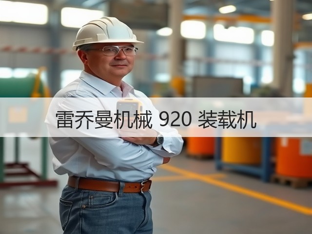 雷乔曼机械 920 装载机(图2) 雷乔曼机械 920 装载机(图2)