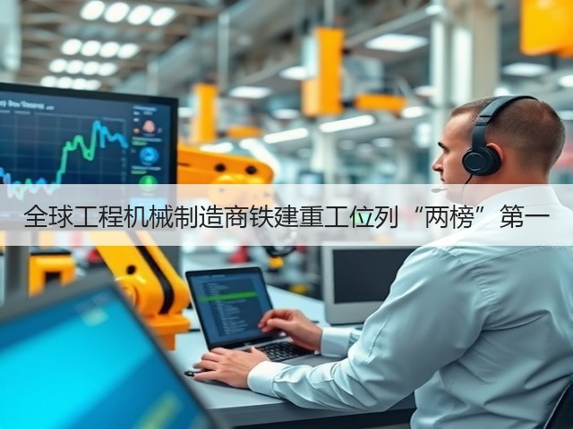 全球工程机械制造商铁建重工位列“两榜”第一(图1)