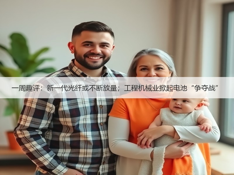 一周趣评:新一代光纤或不断放量;工程机械业掀起电池“争夺战” 一周趣评:新一代光纤或不断放量;工程机械业掀起电池“争夺战”