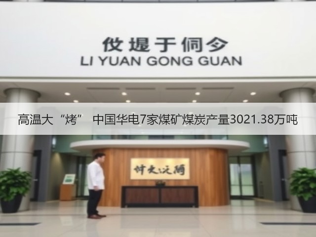 高温大“烤” 中国华电7家煤矿煤炭产量3021.38万吨(图3) 高温大“烤” 中国华电7家煤矿煤炭产量3021.38万吨(图3)