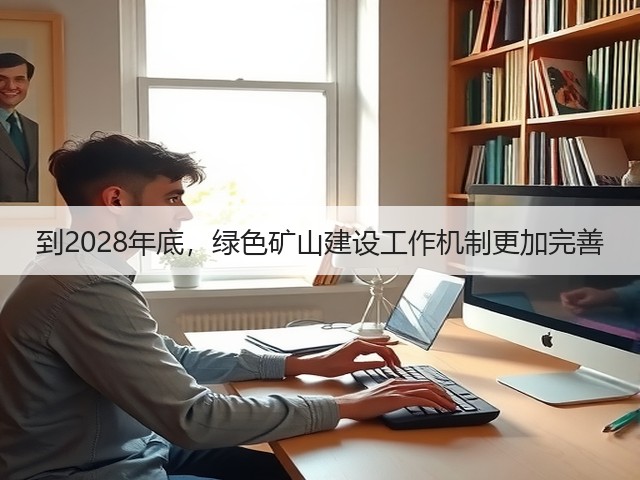到2028年底，绿色矿山建设工作机制更加完善(图3)
