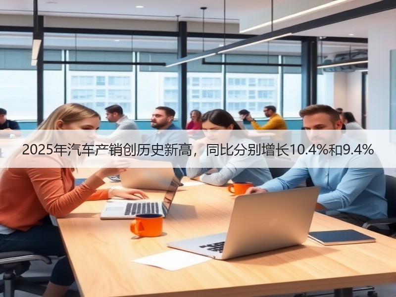 2025年汽车产销创历史新高,同比分别增长10.4%和9.4% 2025年汽车产销创历史新高,同比分别增长10.4%和9.4%