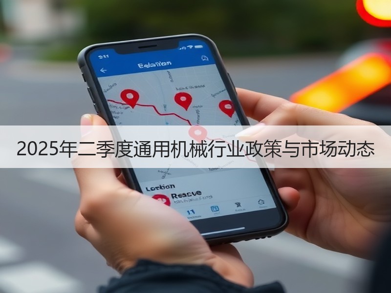 2025年二季度通用机械行业政策与市场动态 2025年二季度通用机械行业政策与市场动态