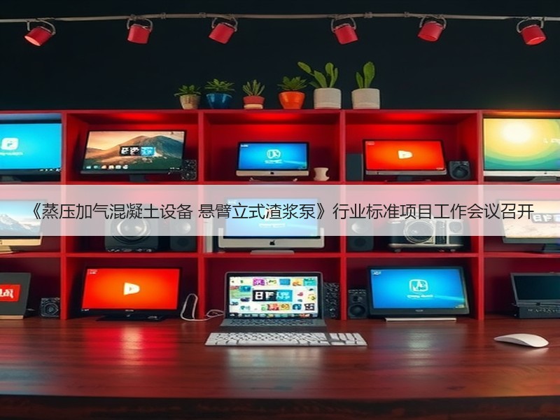 《蒸压加气混凝土设备 悬臂立式渣浆泵》行业标准项目工作会议召开