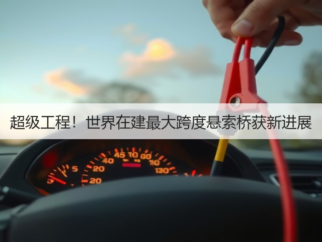 超级工程!世界在建最大跨度悬索桥获新进展(图2) 超级工程!世界在建最大跨度悬索桥获新进展(图2)